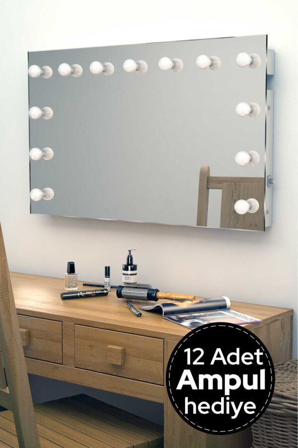 Celeste Işıklı Makyaj Aynası 100x60cm